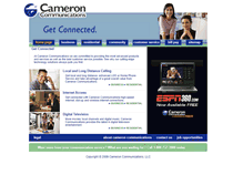 Tablet Screenshot of my.camtel.com